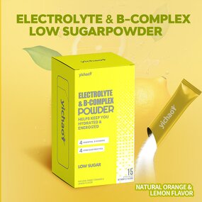 Electrolytes Powder Manufacturer - Low Sugar Hydration with B-Complex for Adults