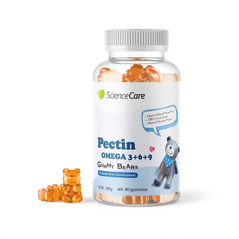 Omega 3-6-9 Gummy Manufacturer - Pectin Candy Bears for Kids & Private Label