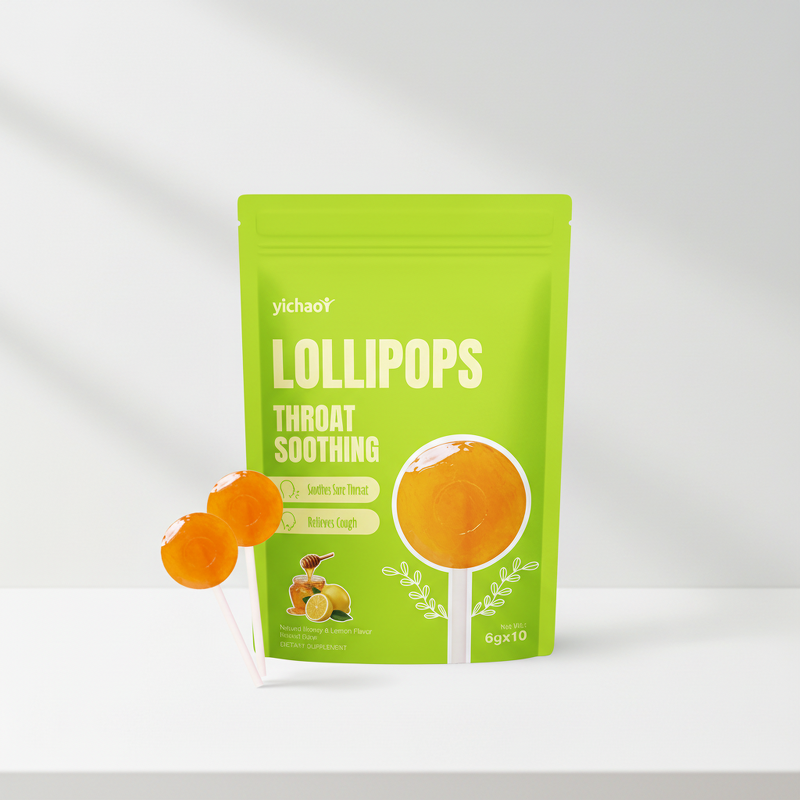 Throat Soothing Lollipop Manufacturer - Immune Supplement Candy for Kids & Private Label