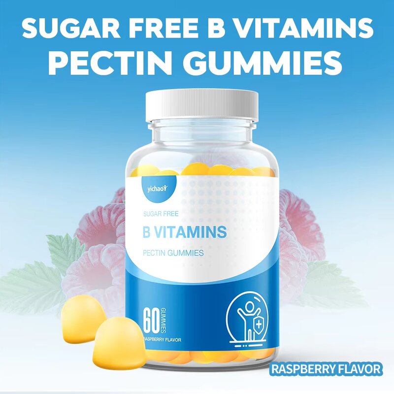 Vitamin B-Complex Gummy Manufacturer - Pectin Vegan Candy & Customized