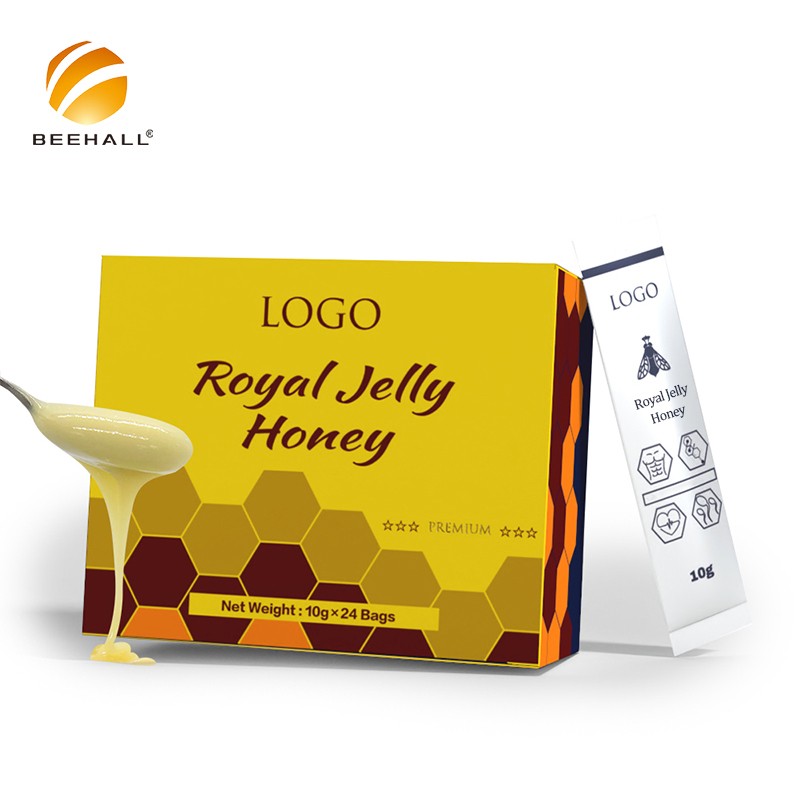 Health Products Exporter Hot Sale Private Label Honey with Royal Jelly ODM OBM