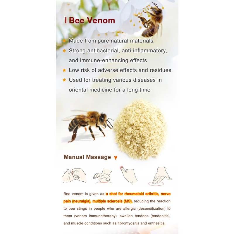 Bee Venom Manufacturer Bee Venom Pain Cream Ointment ODM