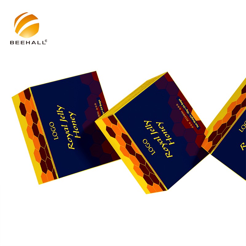 Health Products Exporter Hot Sale Custom Logo Honey with Royal Jelly ODM