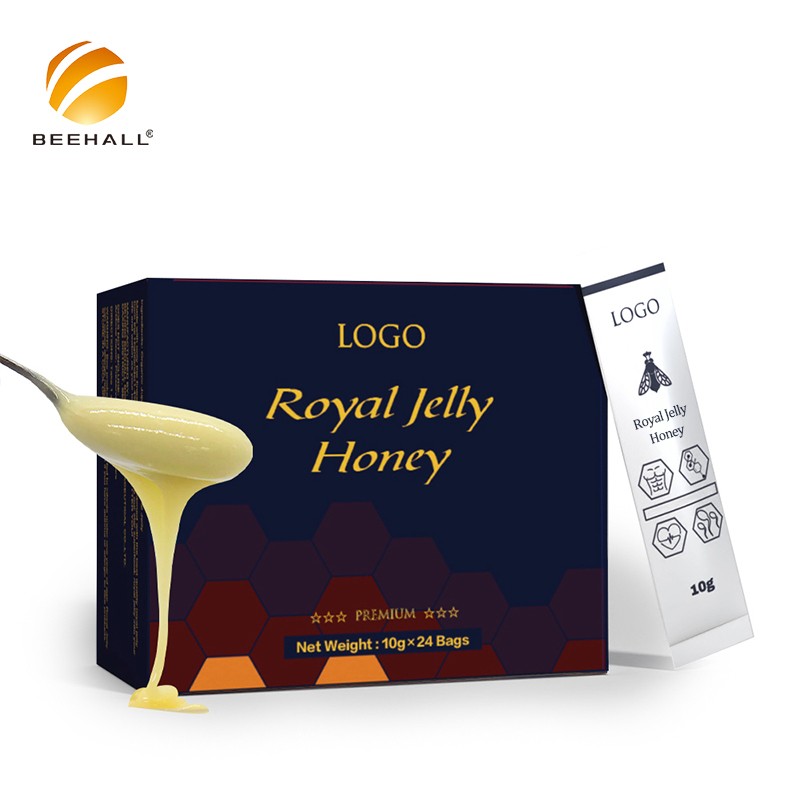 Health Products Exporter Hot Sale Private Label Honey with Royal Jelly ODM OBM