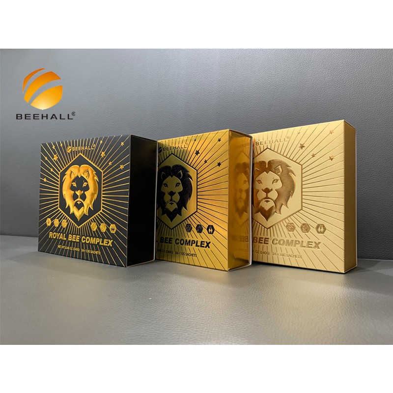 Bee Products Manufacturer Custom Logo Royal Bee Complex Honey with Ginseng Wholesale