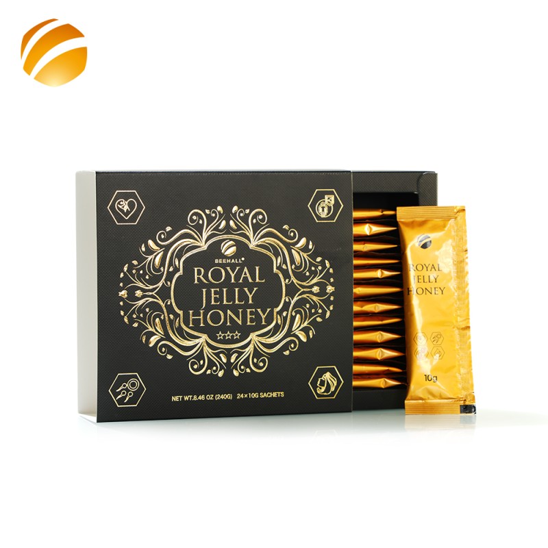 Bee Products Manufacturer Hot Sale Immunity Support Royal Jelly Honey Mix with OEM ODM Services