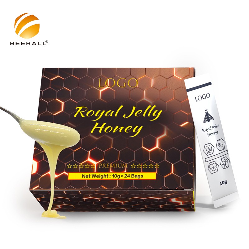 Health Products Exporter Hot Sale Private Label Honey with Royal Jelly ODM OBM