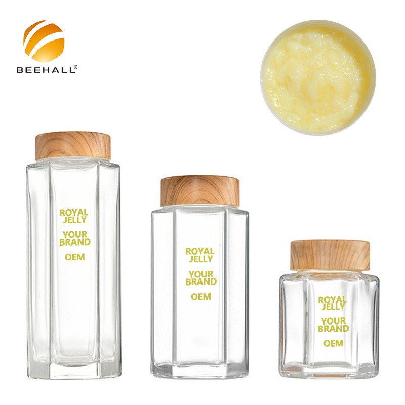 Royal Jelly Factory Food Grade Fresh Royal Jelly Queen Bee Milk Private Label