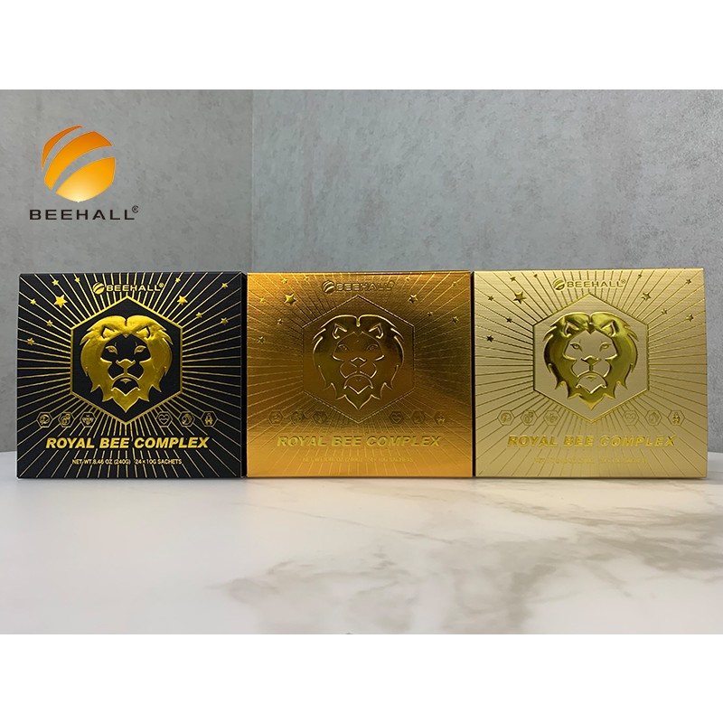 Bee Products Manufacturer Custom Logo Royal Bee Complex Honey with Ginseng Wholesale
