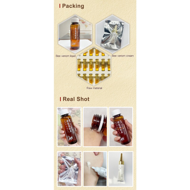 Bee Venom Supplier Wholesale Apitoxin Bee Venom Ointment for Pain Swelling ODM