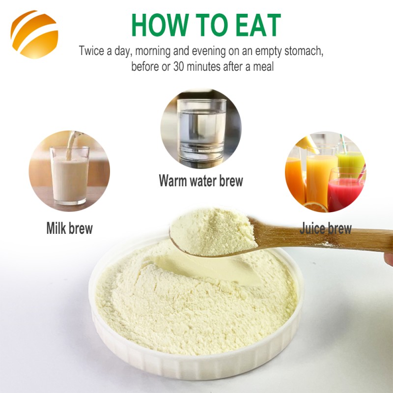 Manufacturer Natural Freeze-Dried Royal Jelly Powder Private Label