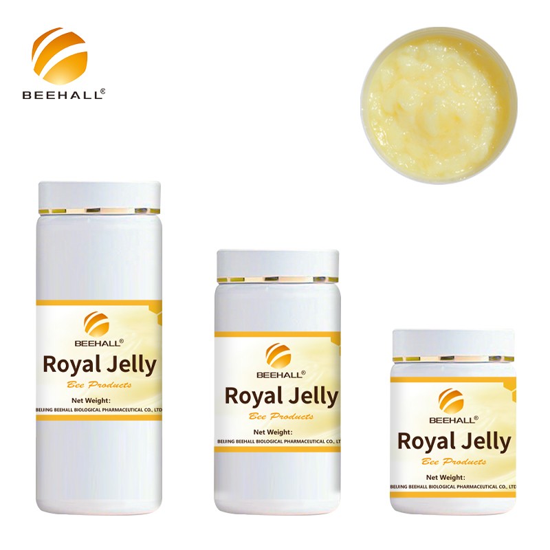 Royal Jelly Factory Food Grade Fresh Royal Jelly Queen Bee Milk Private Label