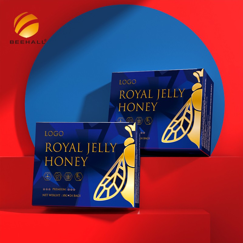 Health Food Factory Custom Logo Bulk Royal Jelly Honey ODM Services