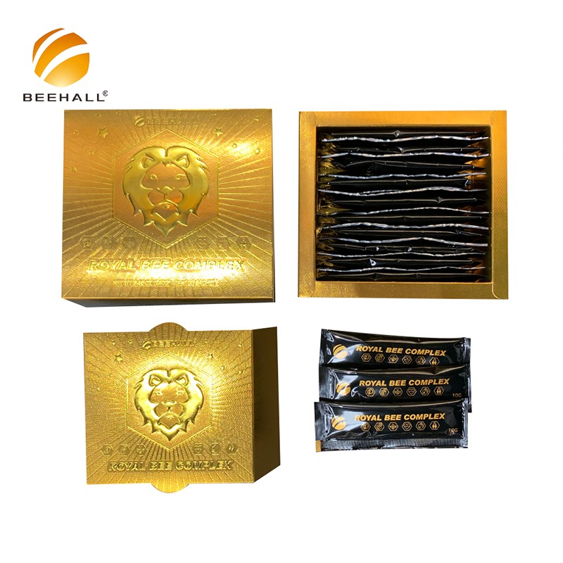 Source Supplier 2024 New Royal Bee Complex Honey with Herbal Plants Custom Packaging