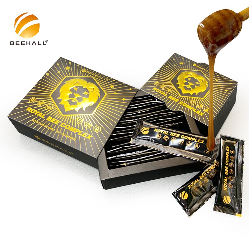 Health Products Wholesaler Royal Bee Complex Royal Jelly Honey with Ginseng Factory Direct