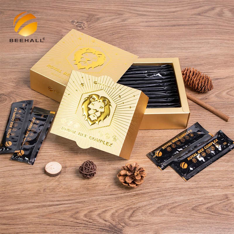 Health Products Wholesaler Royal Bee Complex Royal Jelly Honey with Ginseng Factory Direct