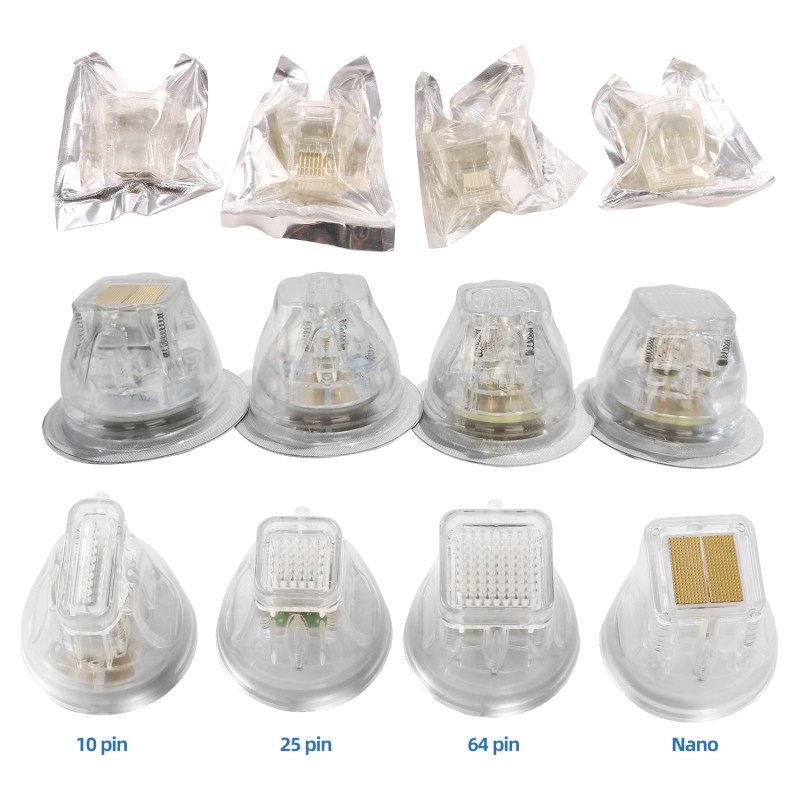RF Microneedle Cartridges Manufacturer - Bowket Fractional Disposable Gold Tips 10pins 25pins 64pins