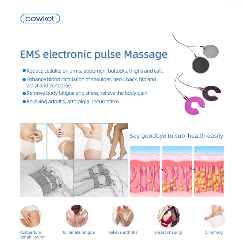 Infrared Heating Manufacturer - BOWKET Desktop Tens Unit EMS Muscle Stimulator Suit for Hands Head