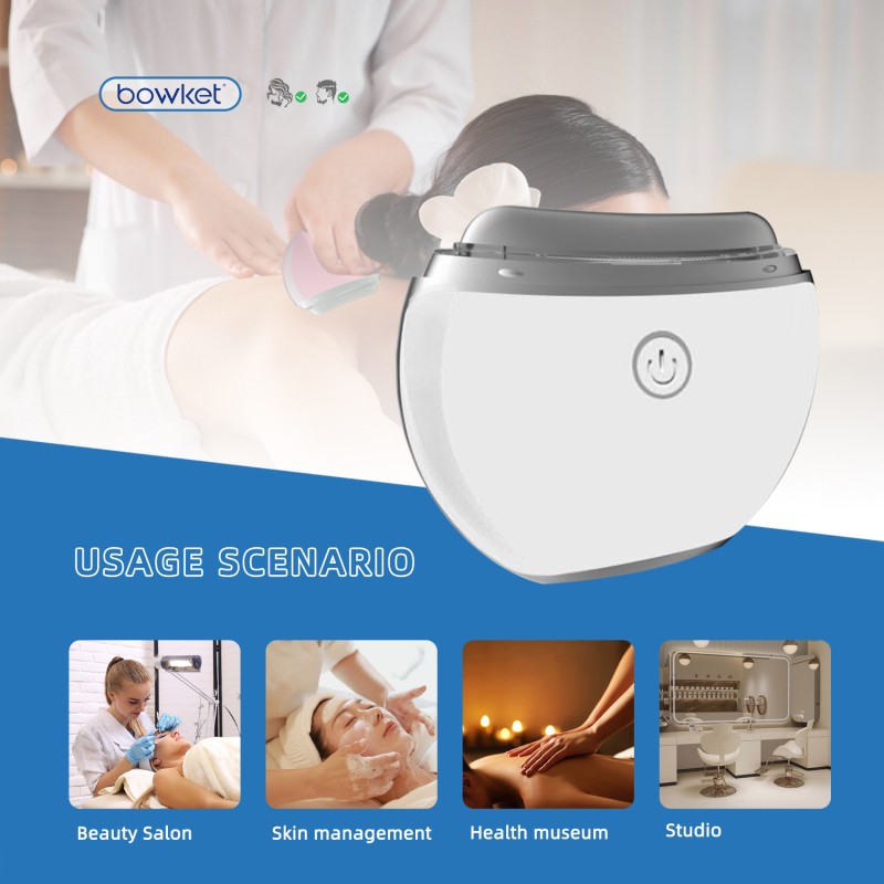 Microcurrent Device Manufacturer - BOWKET ABS EU/USB RF Relax Skin Blood Circulation Wrinkle Reduction