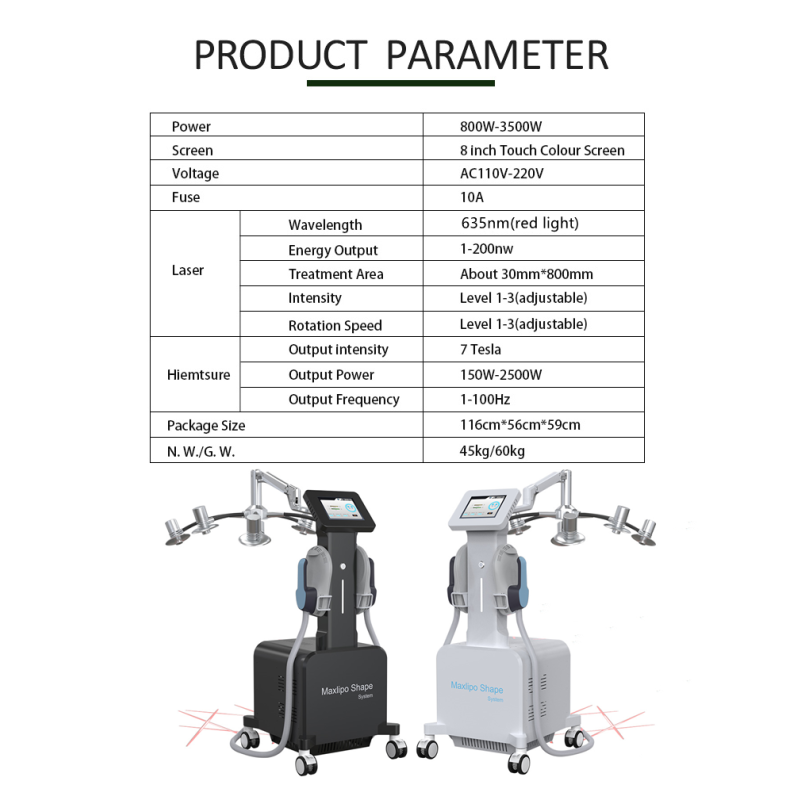 EMS Sculpting Machine Factory - Newest 635nm Red Laser Muscle Building Buttock Lift 6D Laser