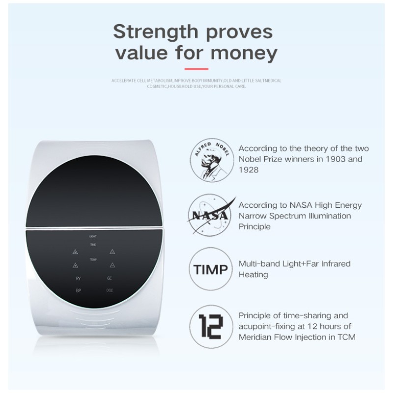 LED Therapy Lamp Factory - BOWKET Standing Face Light for Skin Rejuvenation Tightening Beauty Salon