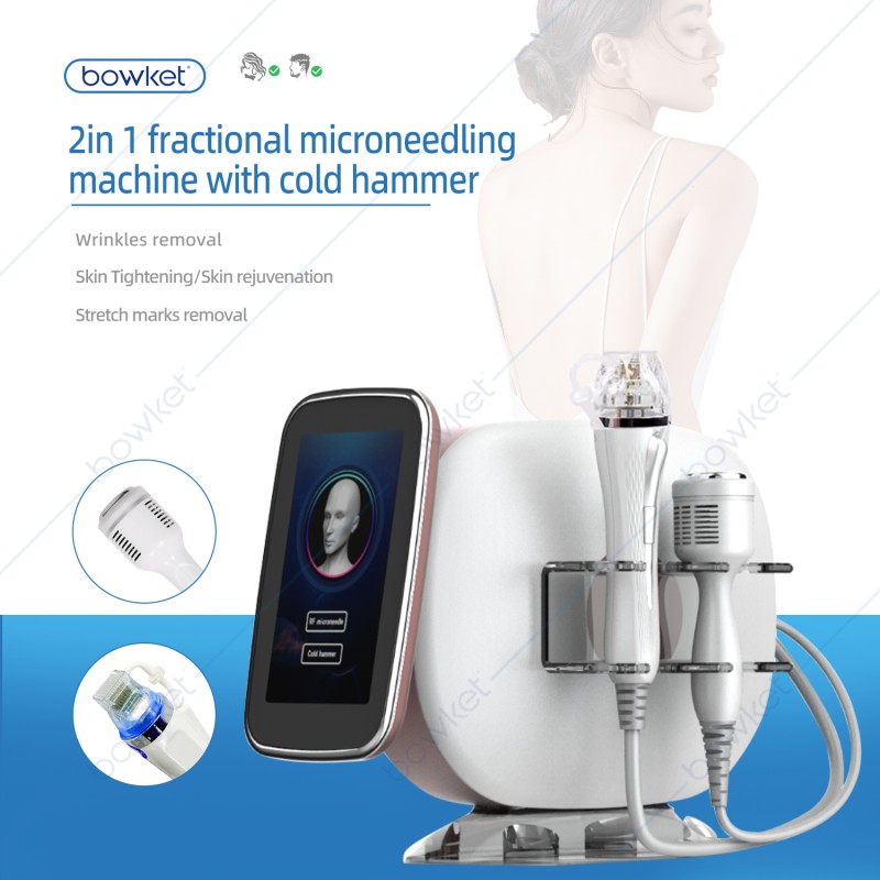 Stretch Mark Device Manufacturer - BOWKET Microneedling Rf Fractional Cold Hammer Beauty Equipment