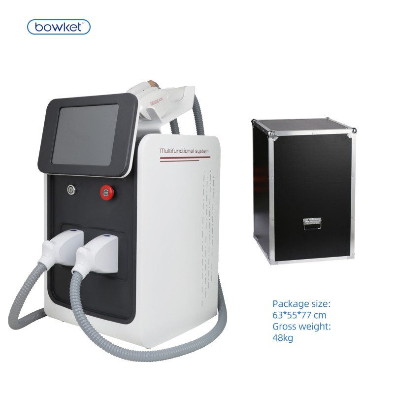 Desktop Laser Factory - BOWKET 3-in-1 RF Nd Yag Laser IPL Machine Permanent Hair Removal Beauty