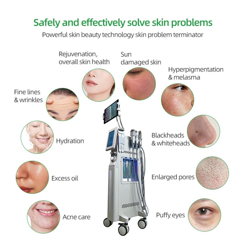 Dermabrasion Machine Manufacturer - Bowket Camera 6in1 Rejuvenation Hydro Facial Machine