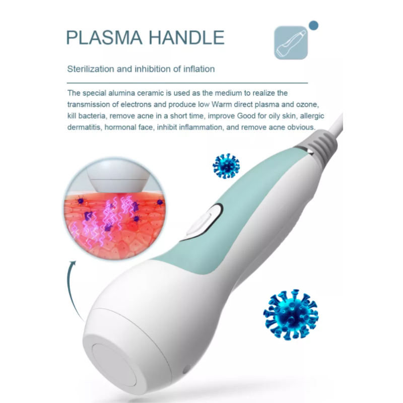 Microdermabrasion Factory - BOWKET 9 in 1 Hydra Hydrogen Facial Peeling Ultrasound Eye Treatment