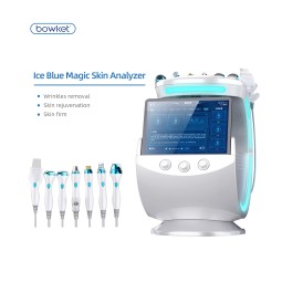 Smart Dermabrasion Manufacturer - BOWKET 7-in-1 Ice Blue Hydro Multifunction Facial Care