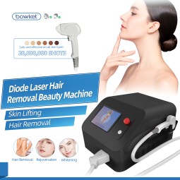 Diode Laser Machine Manufacturer - BOWKET 755 808 1064nm Laser Hair Removal Breast Massager