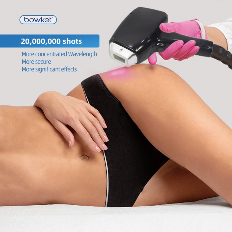 Desktop Hair Removal Factory - Bowket 2024 Latest Laser Diode 705 808 1064 for Black Skin