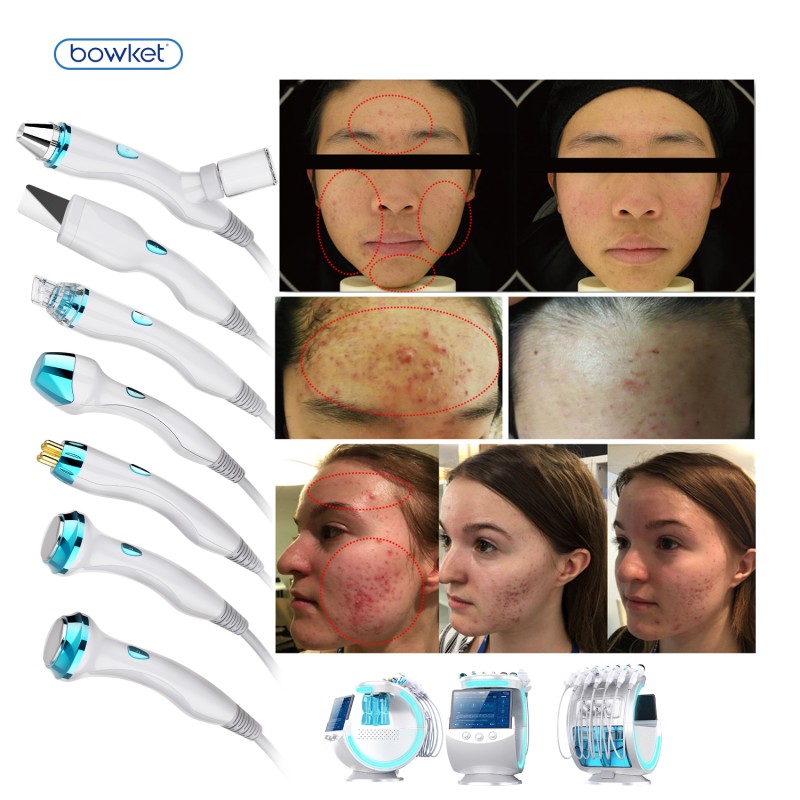 Professional Facial Machine Factory - 2024 New Arrival 7in1 Hydro Facial Skin Scanner Beauty Equipment