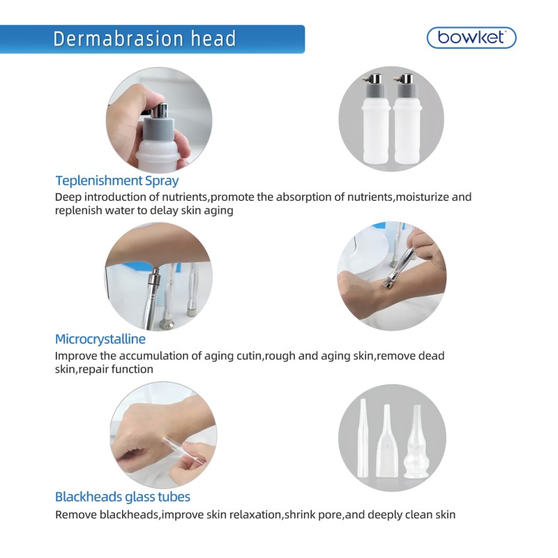 Stretch Remover Factory - BOWKET High Quality 3in1 Diamond Microdermabrasion Spa Beauty Machine