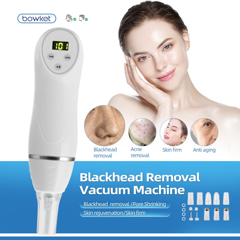 Blackhead Remover Manufacturer - BOWKET Facial Vacuum Cleaner for Deep Cleaning Acne Removal Suction