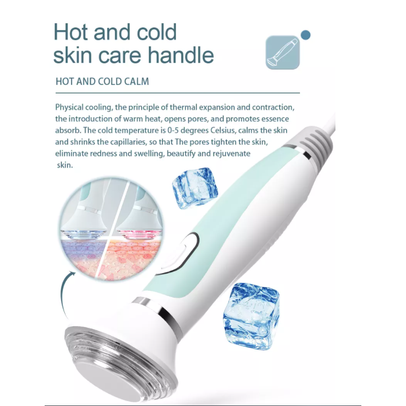 Microdermabrasion Factory - BOWKET 9 in 1 Hydra Hydrogen Facial Peeling Ultrasound Eye Treatment