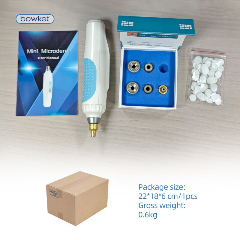 Portable Dermabrasion Manufacturer - BOWKET Diamond Machine Vacuum Blackhead Remover for Facial Skin