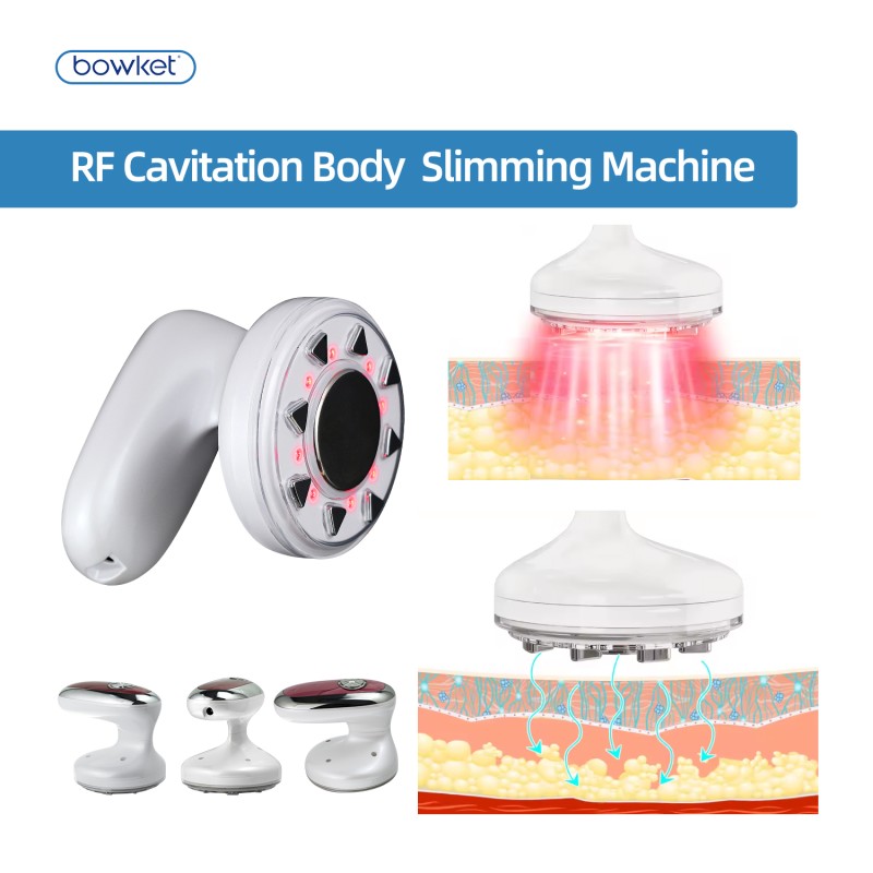 RF Body Contouring Factory - BOWKET Red LED Light Sonic RF Skin Tightening for Breast Massager