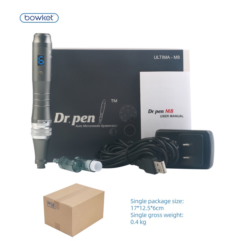 Dermapen Machine Factory - BOWKET Digital Display Screen Agujas Dermapen M8 Switch Button