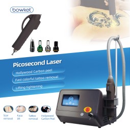 Q-switch Laser Manufacturer - BOWKET Portable ND Yag 755nm 532nm 1064nm Picosecond Therapy