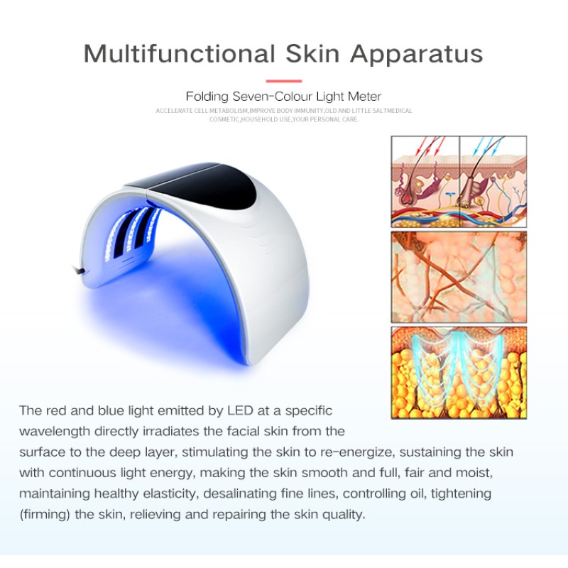 LED Therapy Lamp Factory - BOWKET Standing Face Light for Skin Rejuvenation Tightening Beauty Salon