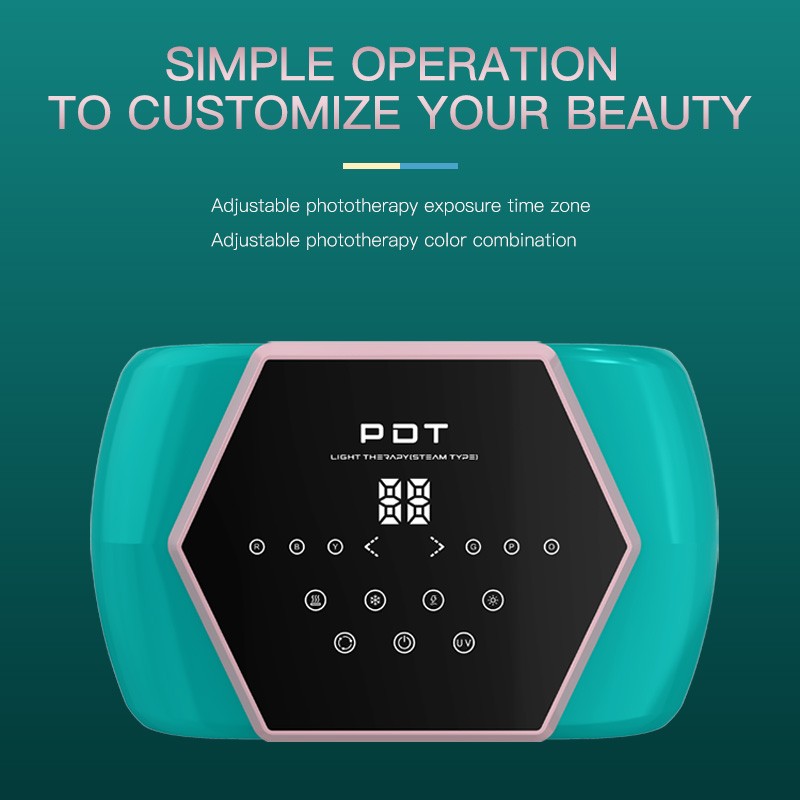 Nano Steamer Manufacturer - BOWKET LED Light Therapy 7 Color Desktop UV for Home Use Whitening