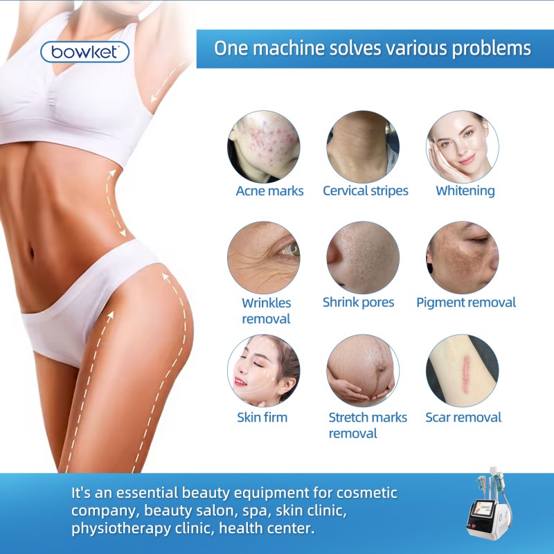 RF Skin Tightening Manufacturer - Bowket Resurfacing Beauty with Fractional Microneedle Home Use