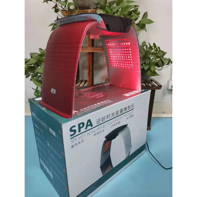 Red Light Therapy Manufacturer - 7-in-1 UV Steamer with Whitening Skin Rejuvenation Tightening for Eyes