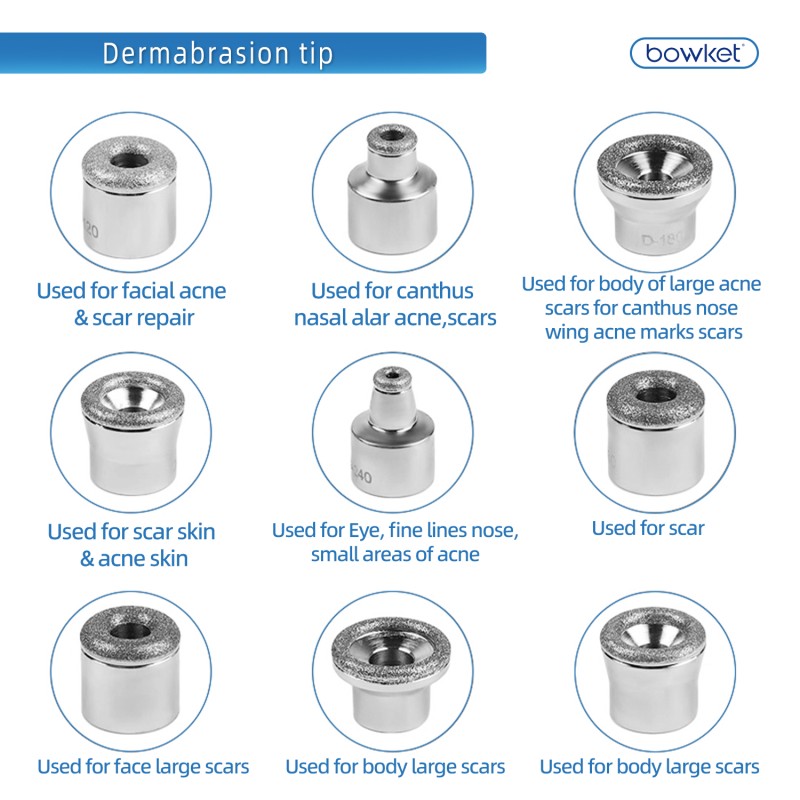 Diamond Microdermabrasion Factory - BOWKET Vacuum Spa Jet Peel Wrinkle Remover Moisturizer for Nose