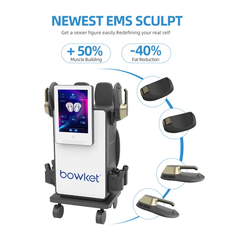 Portable EMS Machine Factory - Bowket RF Ems Slim Home Use ABS Skin Tightening Firming Whitening