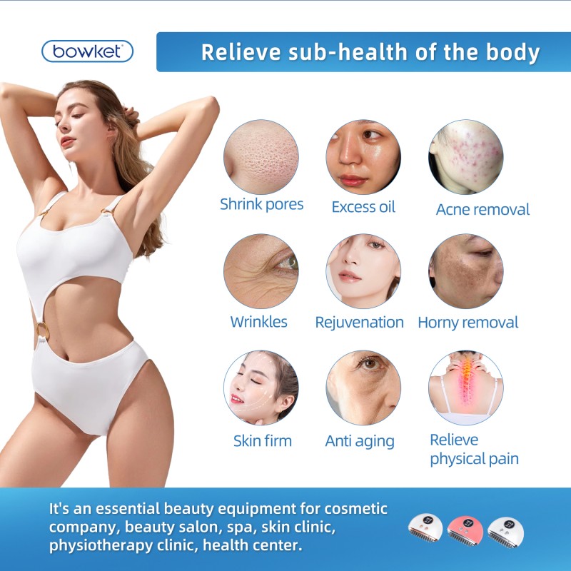 Electric Meridian Brush Manufacturer - BOWKET EMS Microcurrent for Facial Lymphatic Massage Home Use