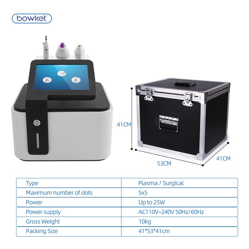 Beauty Salon Equipment Factory - BOWKET 3-in-1 Plasma Pen and Fibroblast Plasma Bt Machine