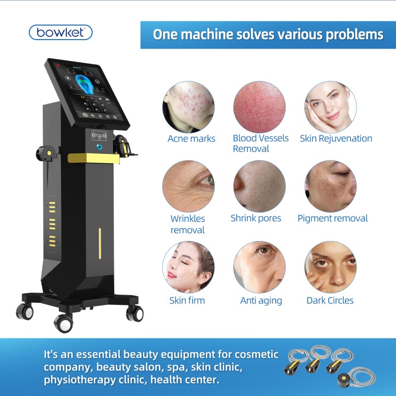 EMS Beauty Device Factory - Bowket Desktop RF Face Neck Lift Skin Tightening Wrinkle Remover US/UK/EU