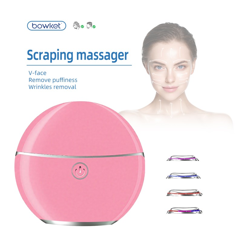 Microcurrent Device Manufacturer - BOWKET ABS EU/USB RF Relax Skin Blood Circulation Wrinkle Reduction